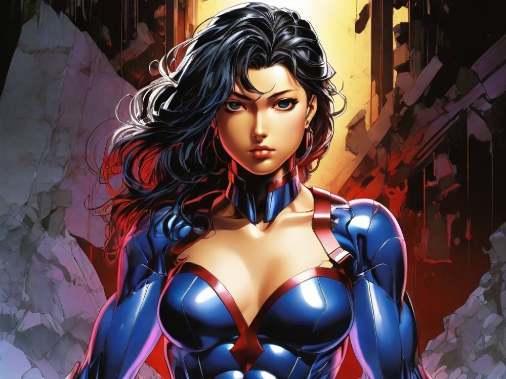 better looking image by leonardo ai referencing Hirohiko Araki style