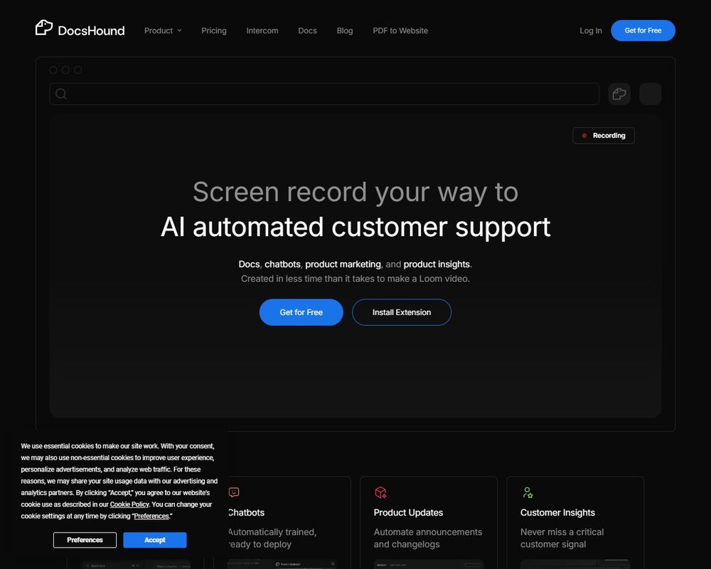 docshound-ai-tool-details-features