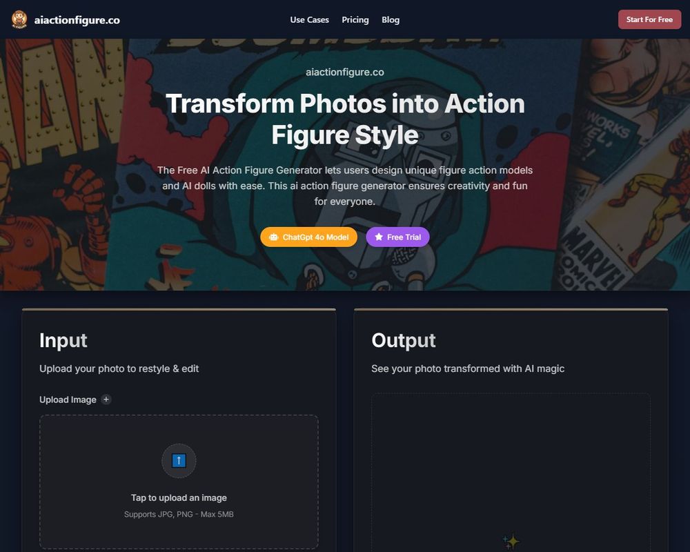 AI Action Figure - Ai Tool Details & Features