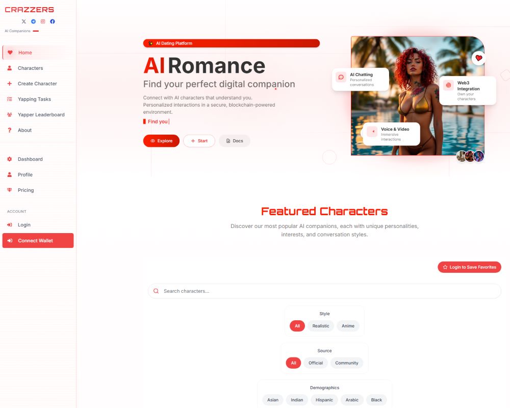 crazzers website screenshot