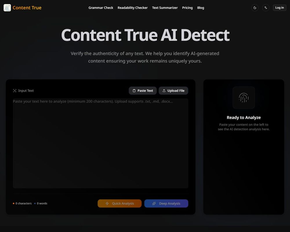 contenttrue website thumbnail